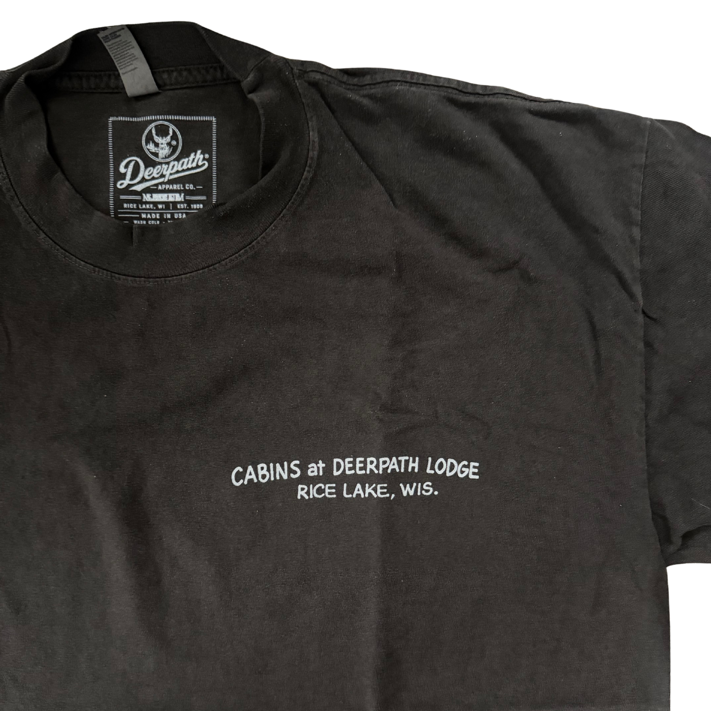 GREAT OUTDOORS TEE — SMOKE HAZE