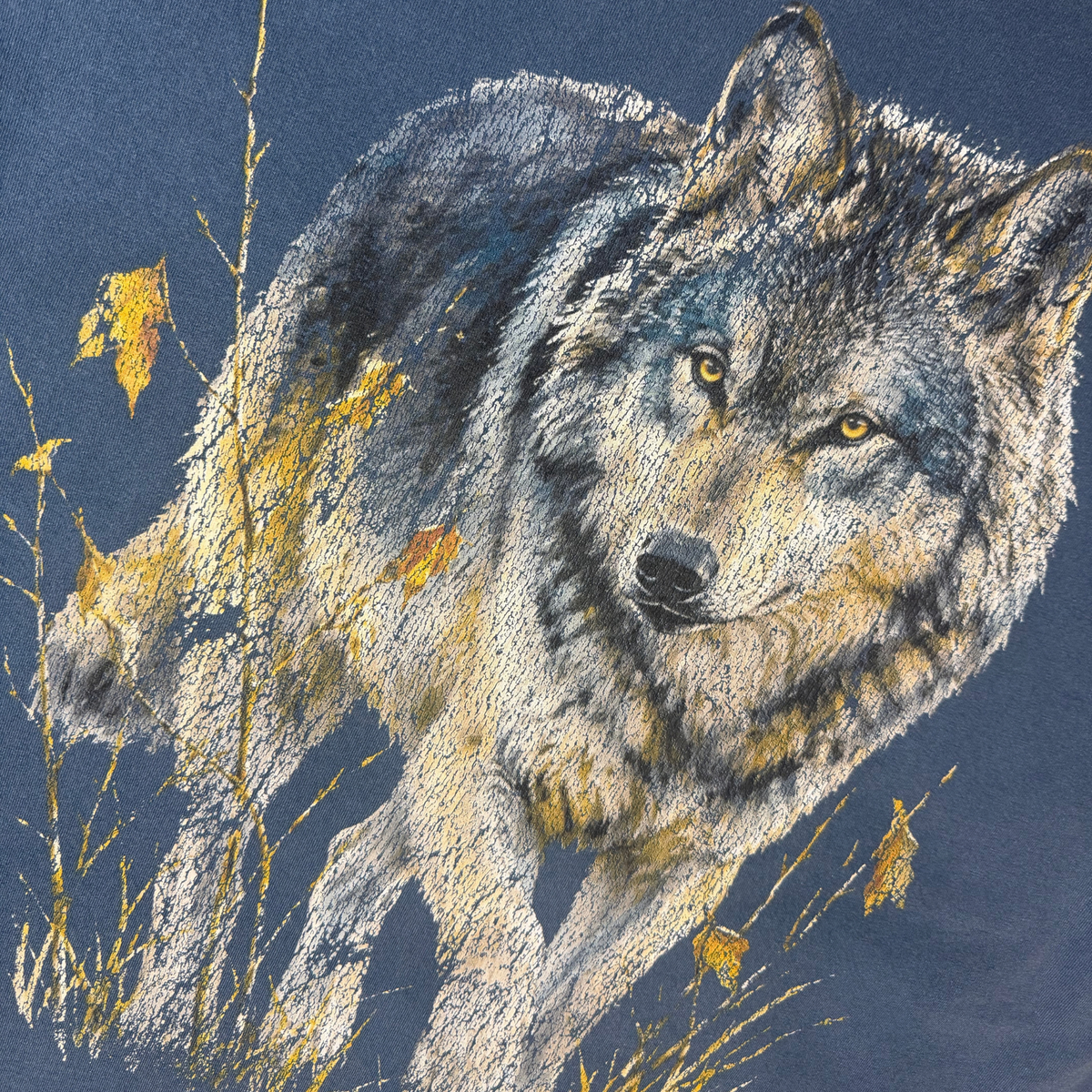 THE LONE WOLF TEE — HEMLOCK BLUE