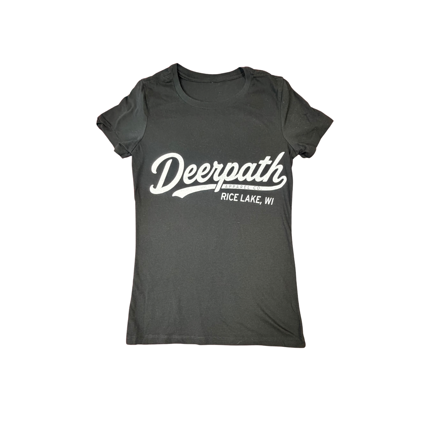 TAILSCRIPT WOMEN’S SLIM TEE — CORE BLACK