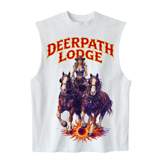 THE DOUBLE REIN TANK — WHITE HEAT