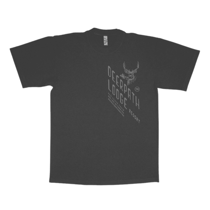 THE LODGE ORIGINAL V2 TEE — BLACKOUT FORGE