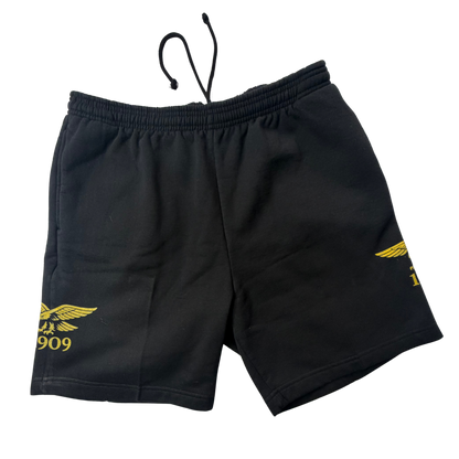 1909 FLEECE SHORT — CORE BLACK