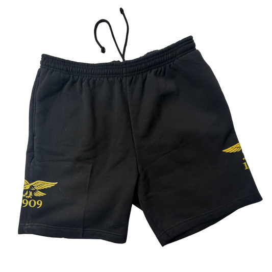 1909 FLEECE SHORT — CORE BLACK