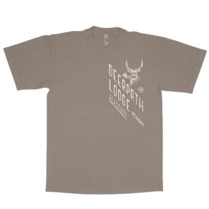 THE LODGE ORIGINAL V2 TEE — RIVERBED CLAY