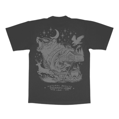 THE LODGE ORIGINAL V2 TEE — BLACKOUT FORGE