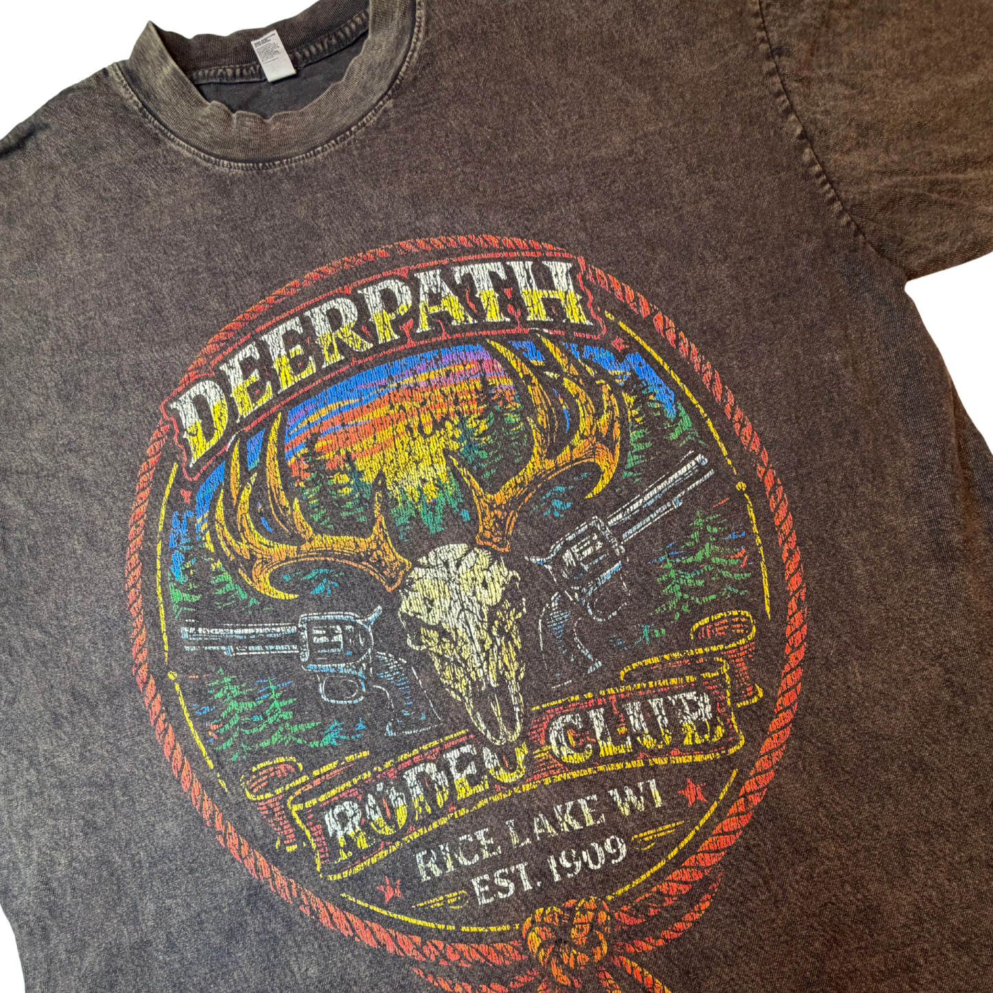 THE RODEO CLUB TEE — SADDLE STONE