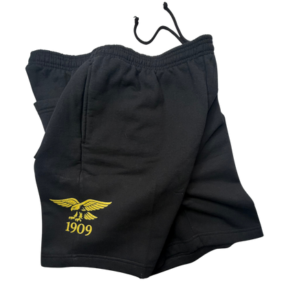 1909 FLEECE SHORT — CORE BLACK