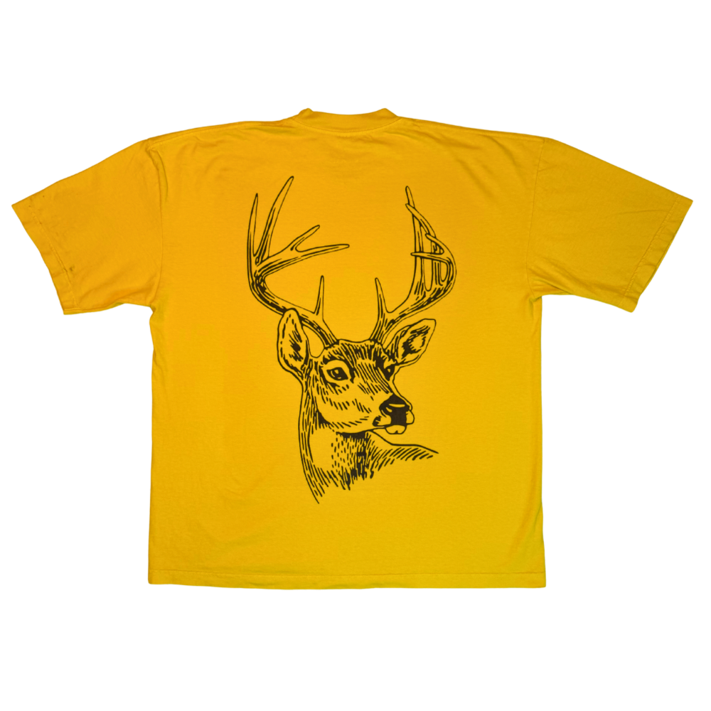 BIG BUCK TEE – HARVEST YELLOW