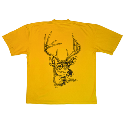 BIG BUCK TEE – HARVEST YELLOW
