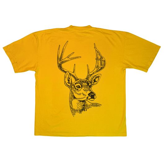 BIG BUCK TEE – HARVEST YELLOW