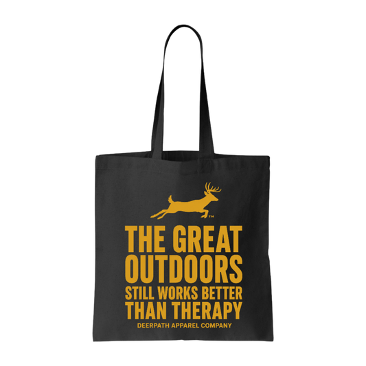 THE GREAT OUTDOORS TOTE — COAL