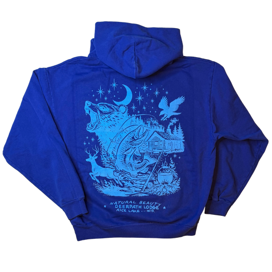 THE LODGE ORIGINAL V2 HOODIE — WINTERWATER BLUE