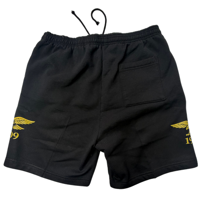 1909 FLEECE SHORT — CORE BLACK