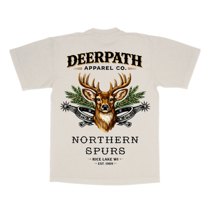 NORTHERN SPURS TEE — ANTLER BONE