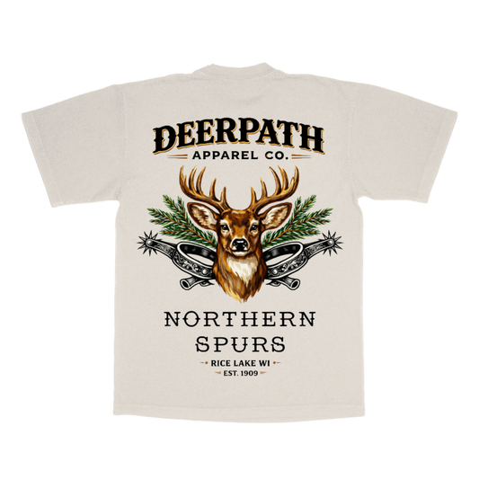 NORTHERN SPURS TEE — ANTLER BONE