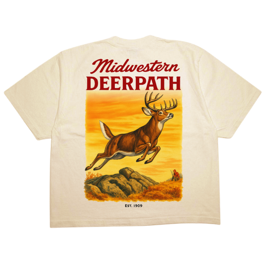MIDWESTERN TEE — HERITAGE CREAM (OVERSIZED HEAVYWEIGHT)