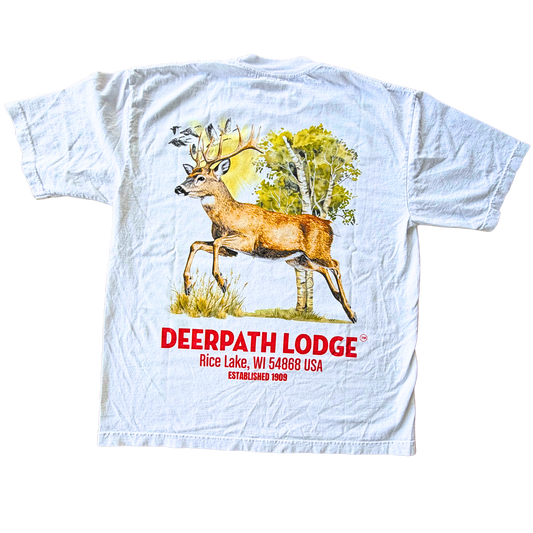 REALBUCK TEE— ANTLER WHITE