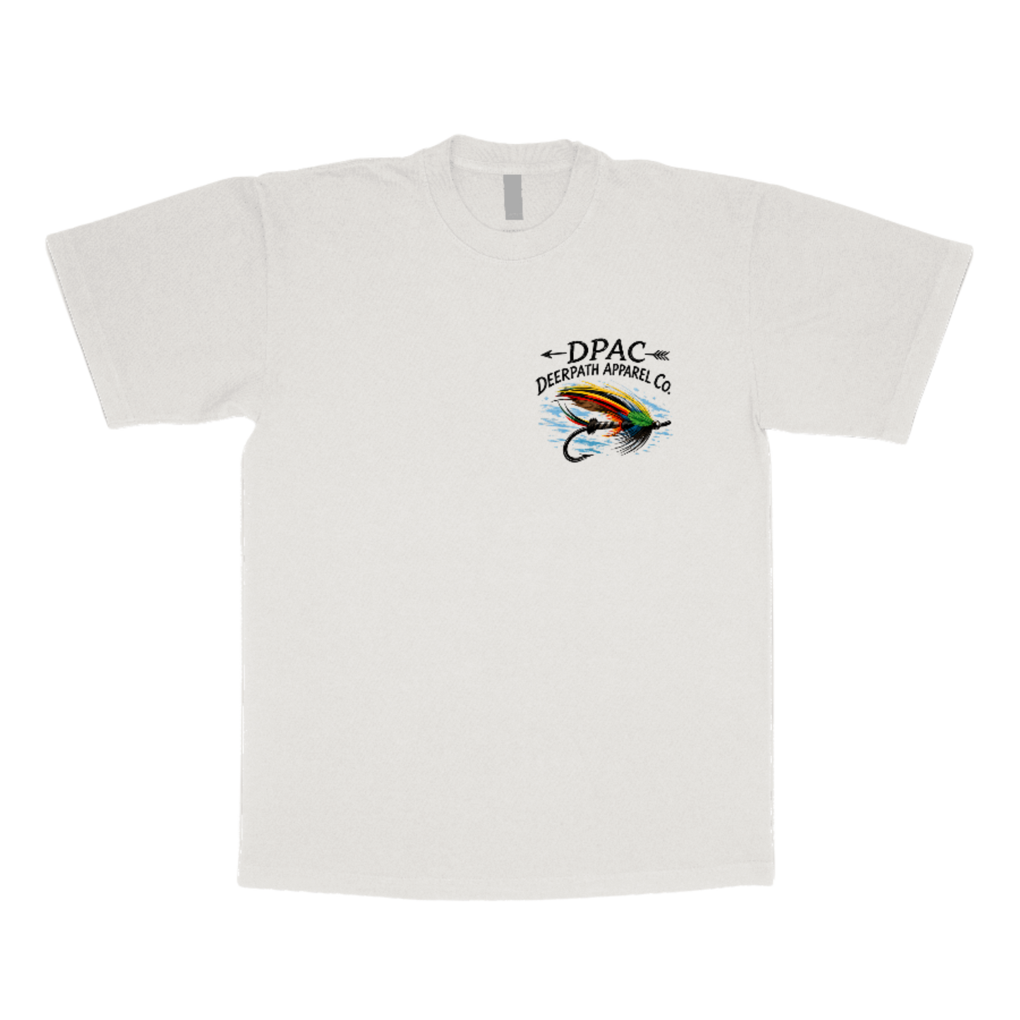 BLUEGILL TEE — NATURAL WHITE