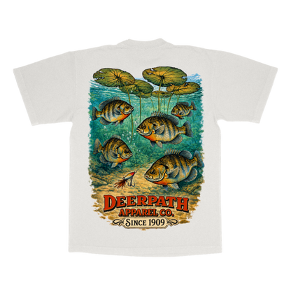 BLUEGILL TEE — NATURAL WHITE