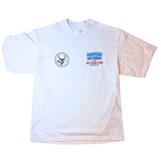 ICE DERBY TEE — HARDWATER WHITE