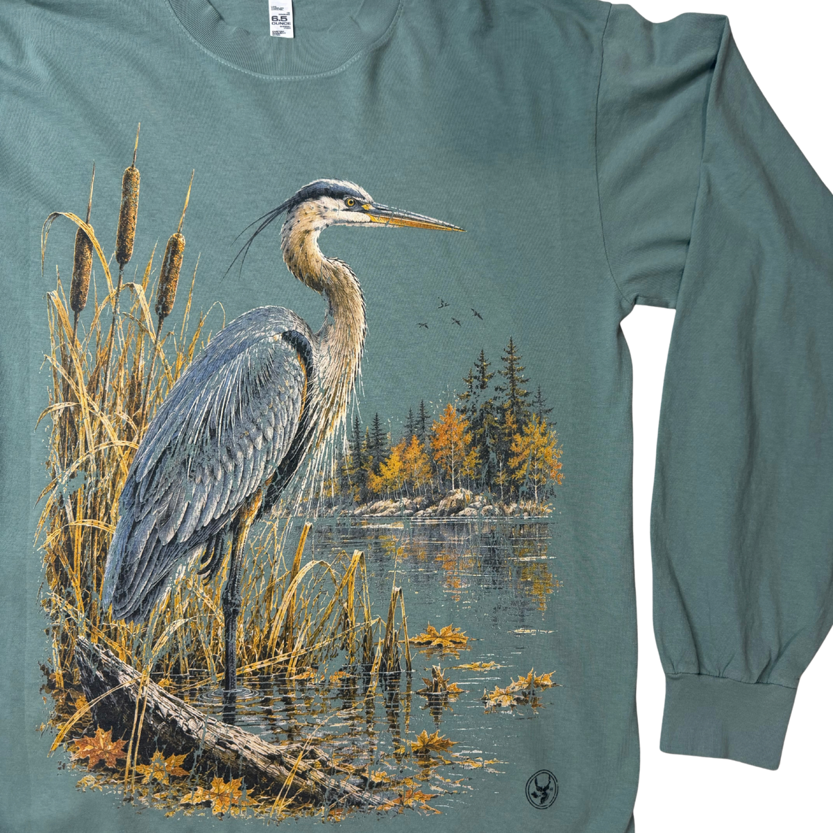 BLUE HERON LONGSLEEVE — GLACIER PINE