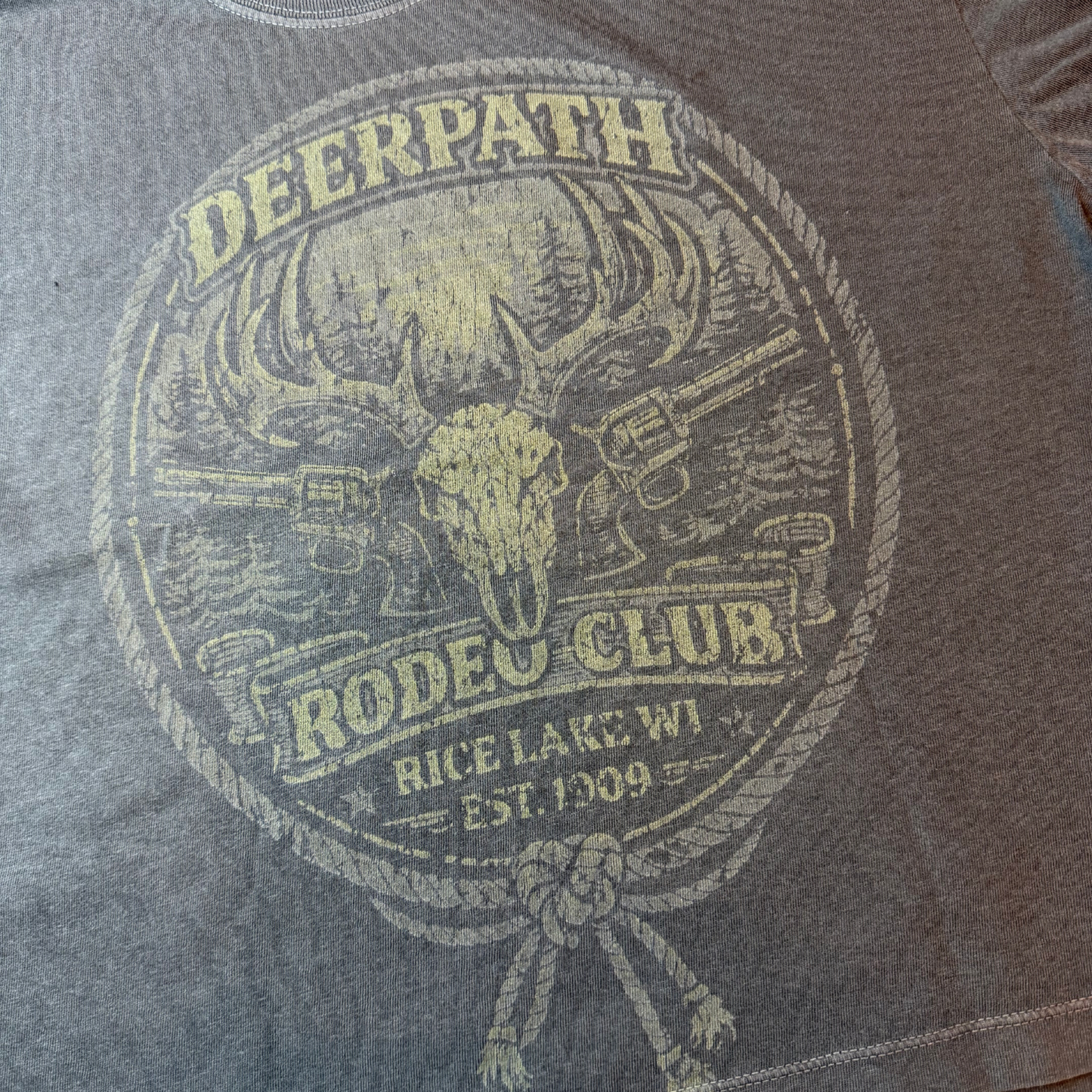 THE RODEO CLUB CROP TEE — ASH RIDGE