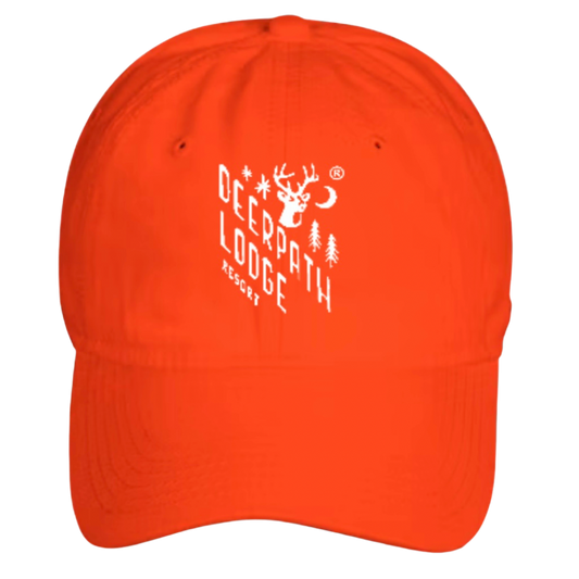 THE LODGE SIGN HAT—BLAZE ORANGE