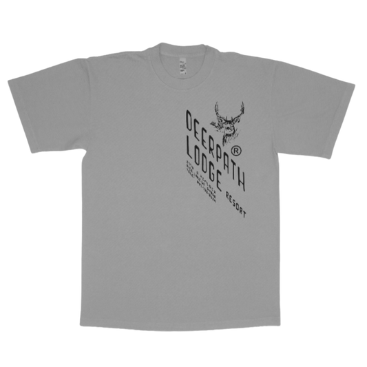 THE LODGE ORIGINAL TEE — STEELHEAD/ SOOT