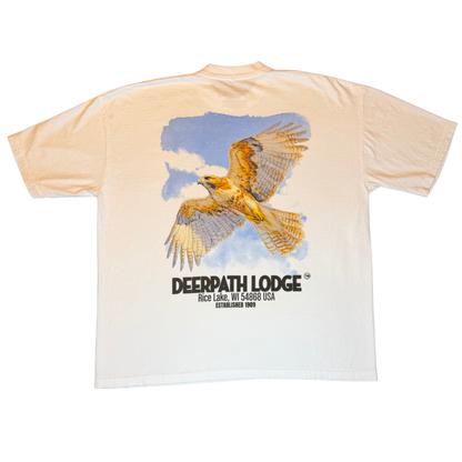 AMERICAN RAPTOR TEE – VINTAGE WHITE