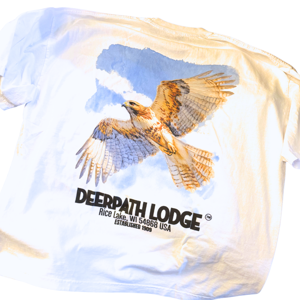 AMERICAN RAPTOR TEE – VINTAGE WHITE