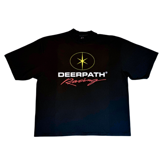 DEERPATH RACING: ATV SALVAGE TEE – CORE BLACK