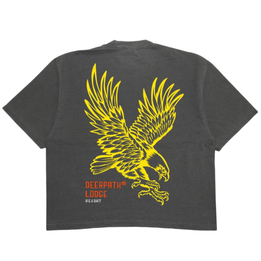 GOLDEN EAGLE TEE – SHADOW BLACK / TAVERN GOLD