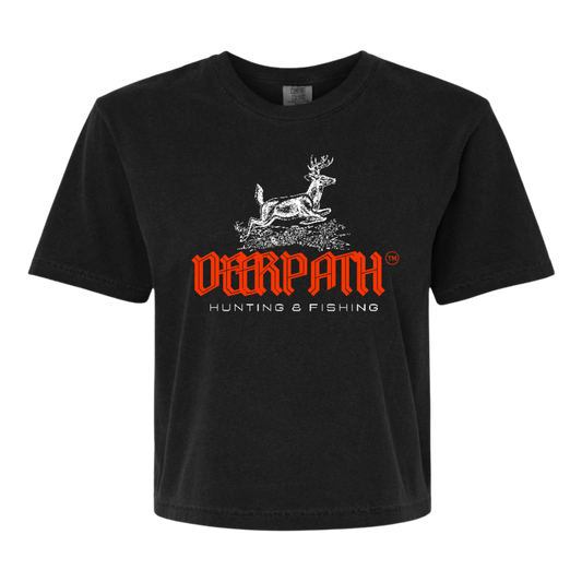 HUNTING & FISHING WOMEN’S TEE — CORE BLACK