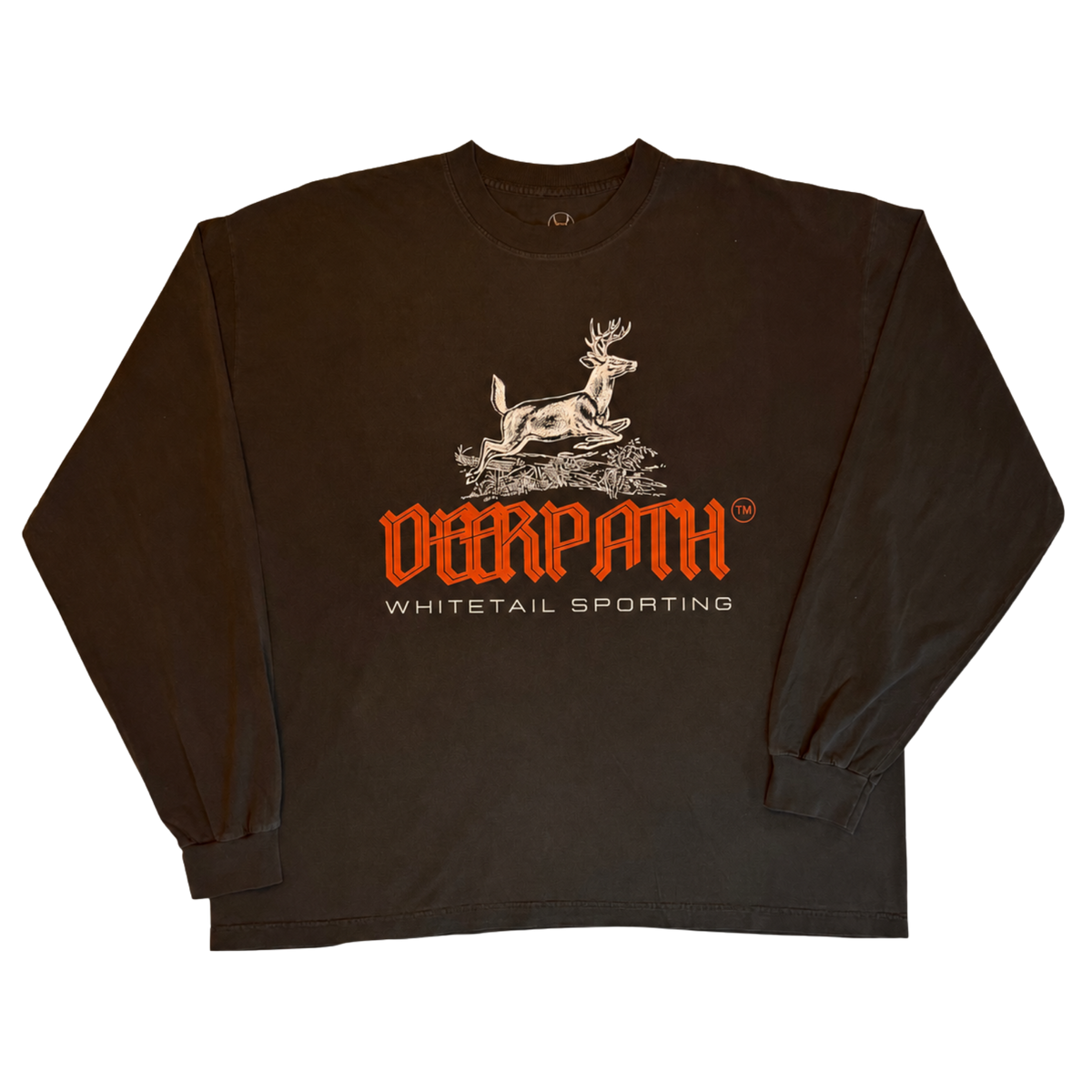 WHITETAIL SPORTING LONG SLEEVE — WASHED BLACK