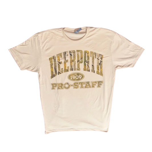PRO-STAFF REALTREE TEE — HERITAGE CREAM