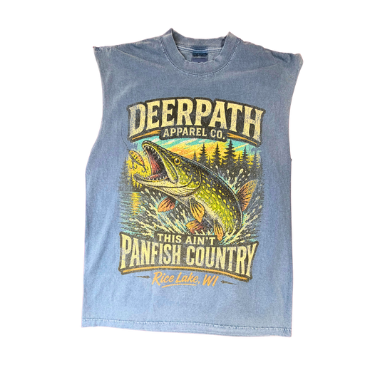 PIKE COUNTRY TANK — WASHED DENIM
