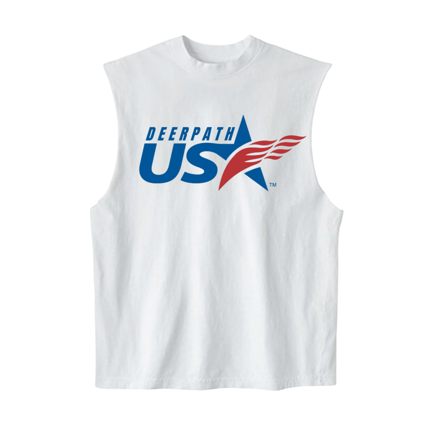 DEERPATH USA TANK — OLD GLORY WHITE